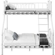 Argimo İmaj 3 Kişilik Ebeveyn 3'lü Metal Ranza 90x190 & 140x190