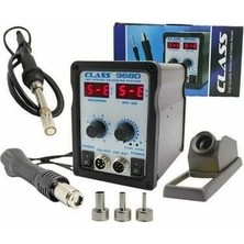 Class 968D Sıcak Hava + Lehim İstasyon