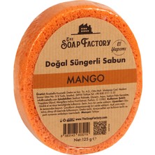 The Soap Factory Doğal Süngerli Mango Sabunu 125 gr - Lüks - Tüm Cilt Tipleri İçin - Ferahlatıcı ve Rahatlatıcı Duş Deneyimi - Mükemmel Cilt Bakımı - Kolay Kullanım - Mükemmel Koku