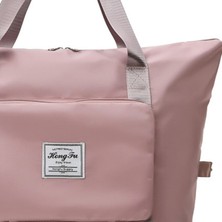 Baoblaze Seyahat Duffel Bag Su Geçirmez Alışveriş Çantası Tote Bagaj Yetişkinleri Pembe (Yurt Dışından)
