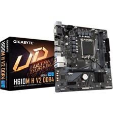 Gıgabyte H610M-H V2 Ddr4 3200MHZ 1xvga 1xhdmı 1xm.2 USB 3.2 Matx 1700P (13. ve 12.nesil Işlemci Uyumlu)