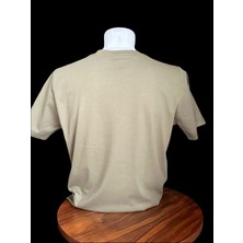 100 % Pamuk O Yaka Erkek T-Shirt Tekstil Üzerine Doğrudan Baskı ile