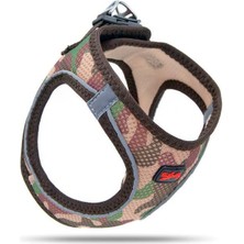 Tailpetz Air Mesh Harness Desenli  Göğüs Tasması Camo L