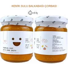 OG natural 2'li Kemik Sulu Balkabağı Çorbası 190 gr +6  Ay