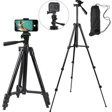 Mezigarc Video Sabitleyici Tripod Android Uyumlu Profesyonel Fotoğraf Video Çekimi  Tripod Tutucu 102 cm