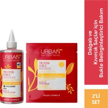 URBAN Care Hibiscus & Shea Butter Bukle Belirginleştirici 2'li Saç Bakım Seti