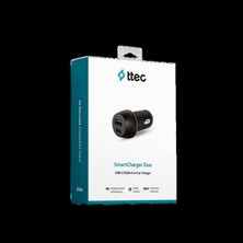 Ttec T.tec 2CKS24S Araç Şarj USB + Type-C Çıkış 32WATT