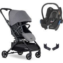 Mini By Easywalker Buggy Turn Kabin Boy 360 Derece Dönen Tek Tuşla Otomatik Katlanan Travel Sistem Bebek Arabası