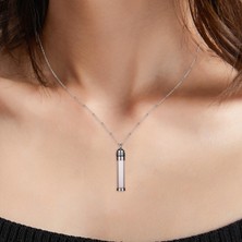 Cynthia Kremasyon Urn Kolye Parfüm Sahibi Minimalist Açılabilir Yas (Yurt Dışından)
