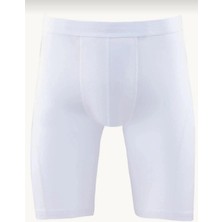 Tutku Elit 1253 Erkek Elastan Likralı Uzun Boxer Tekli