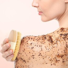 Mezigarc Doğal Natural Vücut Fırçası - At Kılı Fırça - Banyo Masaj Peeling