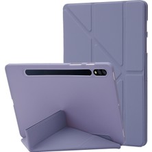 Yue Store Samsung Galaxy Tab S8 / S7 Için Deri Tablet Kasası (Mor) (Yurt Dışından)