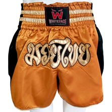 Whiteface Muay Thai Elite Şort (Gold-Siyah)