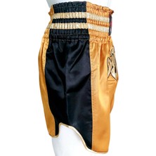 Whiteface Muay Thai Elite Şort (Gold-Siyah)