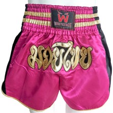 Whiteface Muay Thai Elite Şort (Fuşya-Siyah)