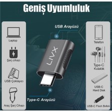 Livx Usb3.0 To Type C Çevirici Dönüştürücü Otg Adaptör Lva-Otgcm 2 Adet