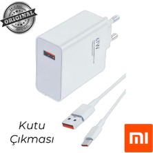 Xiaomi 100%100 Orjinal 67W Hızlı ve Turbo Şarj Aleti Tüm Type-c Girişli Telefonlara Uyumlu 3Kat Hızlı Şarj