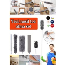 Geula Limpeza 2.5 Metre Toz Cam Köşe Silme Set