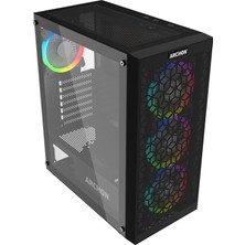 Archon Aır Mesh Pro A-Rgb Kumandalı 4X120MM Gamıng Oyuncu Bilgisayar Kasası