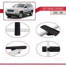 Acpar Jeep Grand Cherokee 2005-2010 Arası ile Uyumlu Basıc Model Ara Atkı Tavan Barı Siyah