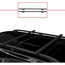 Acpar Toyota Land Cruiser (J200) 2008-2021 Arası ile Uyumlu Basıc Model Ara Atkı Tavan Barı Siyah