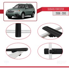 Acpar Subaru Forester 2008-2013 Arası ile Uyumlu Basıc Model Ara Atkı Tavan Barı Siyah