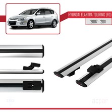 Acpar Hyundai Elantra Touring (Fd) 2007-2011 Arası ile Uyumlu Basıc Model Ara Atkı Tavan Barı Gri