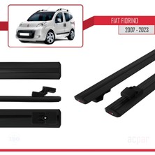 Acpar Fiat Fiorino 2007 ve Sonrası ile Uyumlu Basıc Model Ara Atkı Tavan Barı Siyah