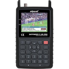 Alpsat Satfinder AS05-HD Pro Görüntülü Uydu Bulucu*ahd*tvı*cvı Test Cihazı (4453)