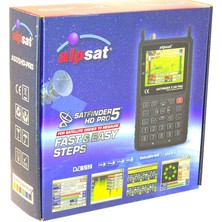 Alpsat Satfinder AS05-HD Pro Görüntülü Uydu Bulucu*ahd*tvı*cvı Test Cihazı (4453)