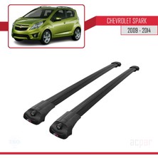 Acpar Chevrolet Spark 2009-2014 Arası ile Uyumlu Ace-1 Ara Atkı Tavan Barı Siyah