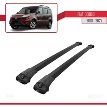 Acpar Fiat Doblo 2010-2022 Arası ile Uyumlu Ace-1 Ara Atkı Tavan Barı Siyah