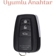 Emii Auto Spare Parts Toyota Corolla Rav4 Land Cruiser C-Hr Tpu Anahtar Kılıfı Sustasız Model