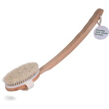 Ali The Stereo Renkli Organik At Kılı Banyo Fırçası Doğal Malzeme ile Şık ve Kullanışlı