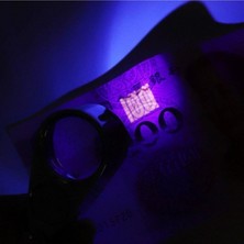 Leidory Mini LED Işıklı Büyüteç Full Çelik Büyüteç Lup Mercek Kuyumcu Büyüteci