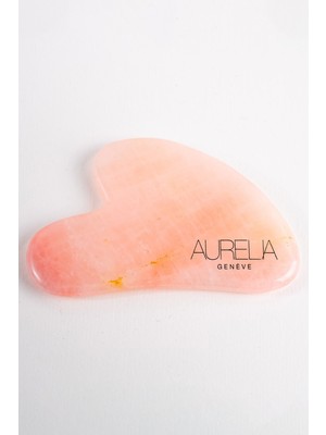 KFC Home Rose Quartz Gua Sha Crystal - Heart - Gua Sha Taşı - Pembe Kuvars