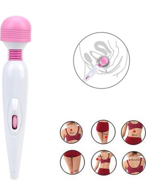 KFC Home Güçlü Titreşime Sahip Elektrikli Masaj ve Orgazm Aleti