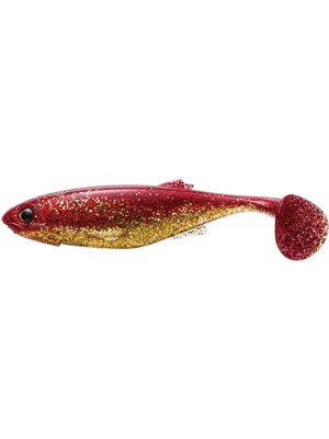 Major Craft Stabi Shad Fat 9cm Silikon Balık 01 Red Gold