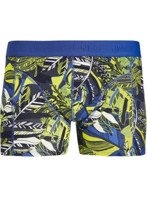 Jack & Jones Mavi-Turuncu Erkek 3'lü Boxer Set 12240236