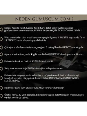 Gümüşcüm Ateş Gümüş Alyans Modeli Altın Kaplama Bayan Alyans