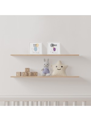 Hediye Sepeti Hediyesepeti Bebek Odasına Özel Minimal Fil Tasarımlı Çerçeve