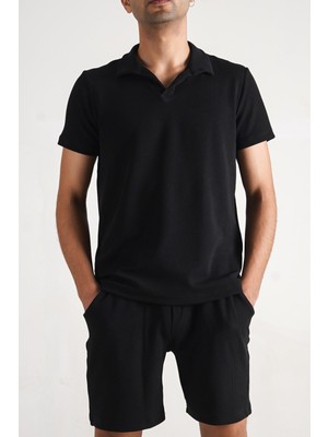Insane Minds Erkek Polo Yaka Fitilli  Kumaş Tshirt