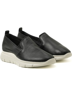 Frau Kadın Sneaker 42P7 Frau Deer Leather Nero