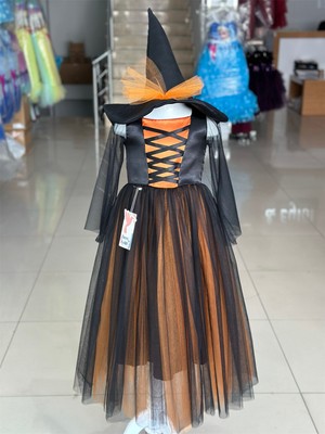 Buse & Eylül Bebe Kız Çocuk Cadı Kostümü