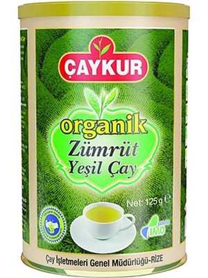 Çaykur Organik Zümrüt Yeşil Çay 125 gr