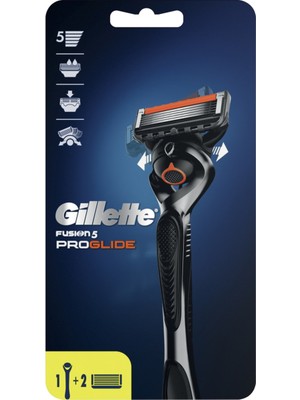 Gillette Fusion5 Proglide Tıraş Makinesi + 2 Yedek Başlık