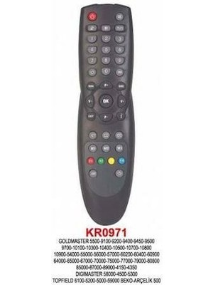Bolsat Kumanda 638  KR0971-BEKO,ARÇELİK 500,GOLDMASTER4100 5500 9100 10100
