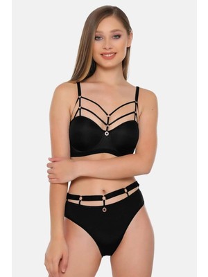 Le Jardin Kadın Balenli Desteksiz Sütyen Külot Takımı 5045 - 1 Adet