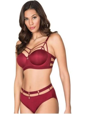 Le Jardin Kadın Balenli Desteksiz Sütyen Külot Takımı 5045 - 1 Adet