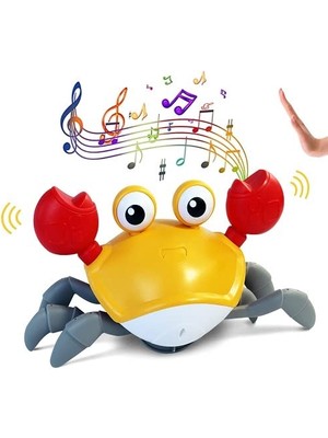 Love More Müzikli Kaçış Oyuncakları Şarj Edilebilir Elektrikli Yengeç Doğum Günü Evcil Hayvanı Çocuklar Için Interaktif (Yurt Dışından)